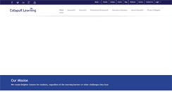 Desktop Screenshot of catapultlearning.com